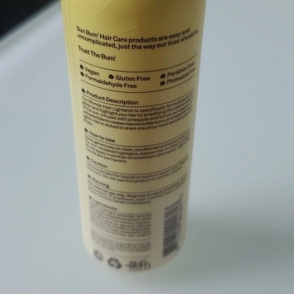 Brand new Sun Bum Hair Lightener - Blonde - Picture 3 of 8